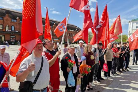 Коммунисты Пензы отметили 155 лет со дня рождения В.И. Ленина