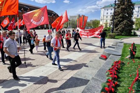 Коммунисты Пензы отметили 155 лет со дня рождения В.И. Ленина