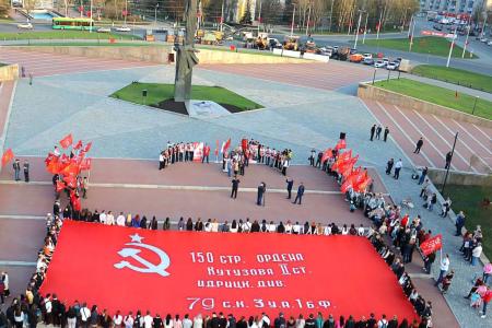 «Все для фронта», «Все для победы над врагом!». Марш-эстафета «Наша Великая Победа» в Приволжском федеральном округе
