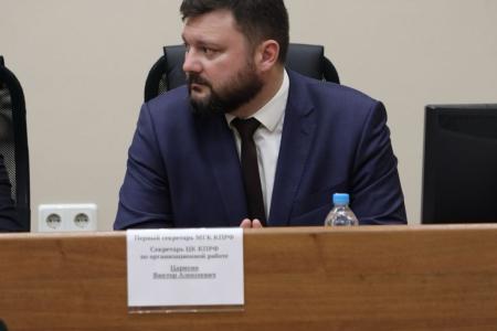 Александр Ющенко и Виктор Царихин поздравили ветеранов органов внутренних дел Российской Федерации