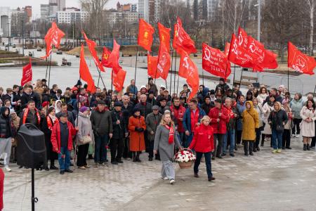 Мария Дробот в Перми: марш-эстафета «Наша Великая Победа»