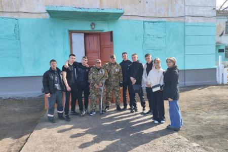 Забайкальские коммунисты-ветераны СВО провели для учащихся Уроки Мужества