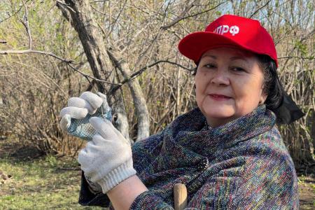 Ульяновские коммунисты провели субботник в доме-музее имени В.И. Ленина