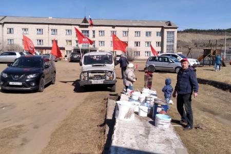 Коммунисты Забайкалья проводят ленинские субботники
