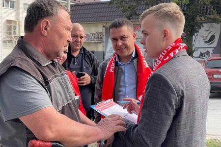 Член ЦК КПРФ Айрат Гибатдинов провел рабочий выезд в сельские районы Ульяновской области
