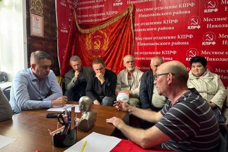 Член ЦК КПРФ Айрат Гибатдинов провел рабочий выезд в сельские районы Ульяновской области