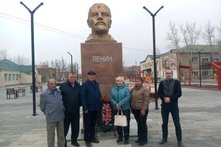155-летие со дня рождения Владимира Ленина отметили коммунисты Забайкалья