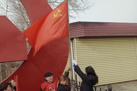 155-летие со дня рождения Владимира Ленина отметили коммунисты Забайкалья