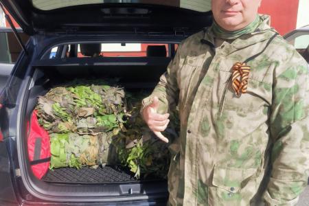 Сергей Гаврилов: «Маскировочные сети, сделанные руками белгородских волонтёров, спасают жизни»