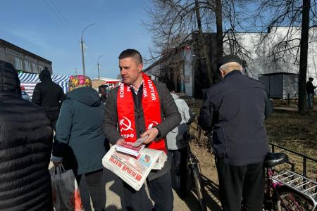 Ульяновская область. Айрат Гибатдинов принял участие в Народном Референдуме в Старой Майне