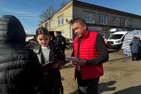 Ульяновская область. Айрат Гибатдинов принял участие в Народном Референдуме в Старой Майне
