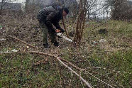 Пензенская область. В селе Воскресеновка прошел коммунистический субботник