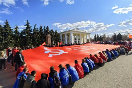 Самарская область приняла марш-эстафету «Наша Великая Победа»