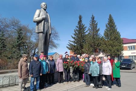 Коммунисты Алтайского края широко отметили юбилей В.И. Ленина