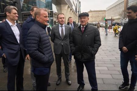 Г.А. Зюганов провел рабочую встречу с руководством правления Сбера