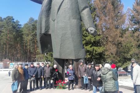 Томские коммунисты достойно отметили 155-летие В.И. Ленина