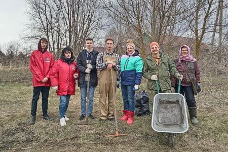 Пензенская область. В селе Воскресеновка прошел коммунистический субботник