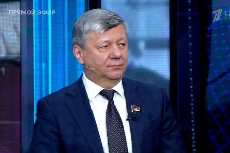 Дмитрий Новиков на Первом канале рассказал о Международном антифашистском форуме и том, какой мир нужен России