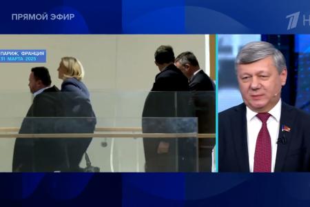 Дмитрий Новиков на Первом канале об уроках Маркса и Энгельса в оценке западной демократии и проблеме выбора Зеленского между Вашингтоном и собственными нацистами
