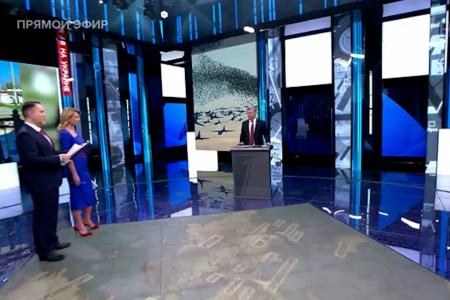 Дмитрий Новиков на Первом канале анонсировал начало работы в Москве II Международного антифашистского форума, созванного КПРФ