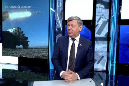 Дмитрий Новиков на Первом канале рассказал о Международном антифашистском форуме и том, какой мир нужен России