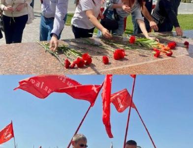 В Саратове КПРФ достойно отметила 155-летие со дня рождения В.И. Ленина