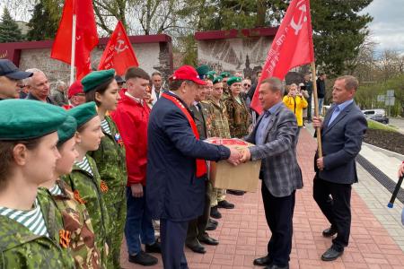 Завершился этап автомарша-эстафеты «Наша Великая Победа» по регионам Северо-Кавказского федерального округа