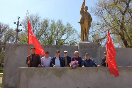Дагестанские коммунисты масштабно отметили 155 лет со дня рождения В.И. Ленина