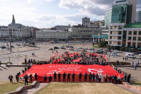 «Все для фронта», «Все для победы над врагом!». Марш-эстафета «Наша Великая Победа» в Приволжском федеральном округе