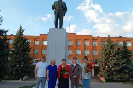 Коммунисты Пензенской области почтили память В.И. Ленина в день его 155-летия