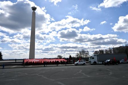 «Все для фронта», «Все для победы над врагом!». Марш-эстафета «Наша Великая Победа» в Приволжском федеральном округе