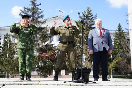 Курганские коммунисты приняли эстафету «Наша Великая Победа»