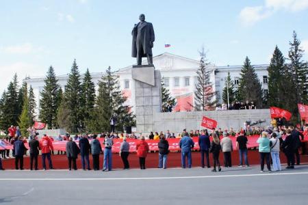 Курганские коммунисты приняли эстафету «Наша Великая Победа»