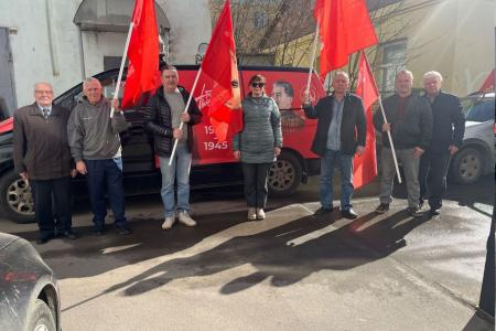 Репортаж о проведении автомарша   «Наша Великая Победа» по северо-западным регионам России
