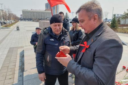 В.И. Ленину – 155 лет! Амурские коммунисты почтили память вождя мирового пролетариата