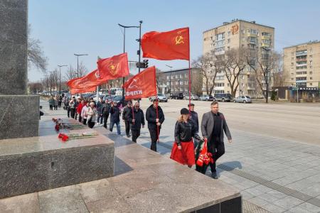 В.И. Ленину – 155 лет! Амурские коммунисты почтили память вождя мирового пролетариата