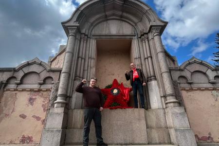 Костромские коммунисты почтили память В.И. Ленина в день 155-летия вождя