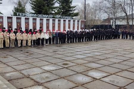 Архангельская область. Масштабная копия Знамени Победы в Северодвинске и Котласе