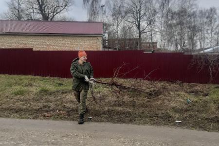 Пензенская область. В селе Воскресеновка прошел коммунистический субботник