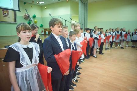 Красноярский край. При участии КПРФ состоялся прием в пионеры