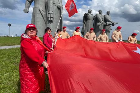 Московская область приняла марш-эстафету КПРФ «Наша Великая Победа»