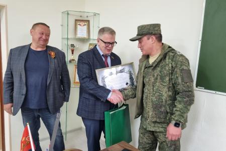 Московская область. Депутат КПРФ Александр Наумов в рамках рабочей поездки посетил военкоматы г.о. Домодедово и Ленинского г.о.