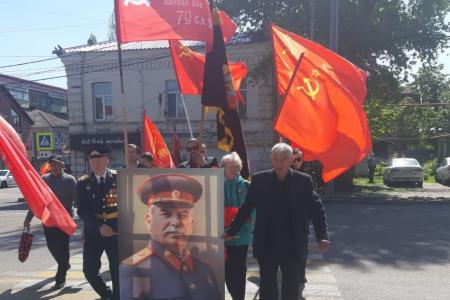 Тамбовские коммунисты приняли участие в праздничных мероприятиях, посвященных 80-летию Победы