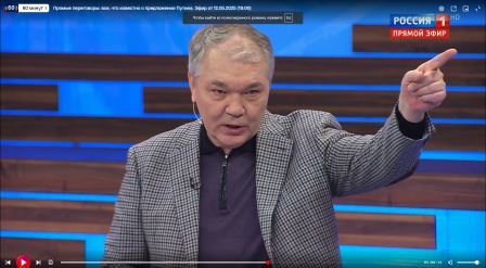 Леонид Калашников выступил в программе «60 минут» на телеканале Россия 1