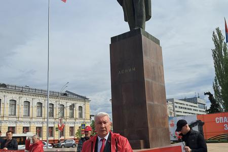 Объединиться вокруг КПРФ! Первомайская акция тамбовских коммунистов