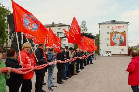Владимирская область приняла марш-эстафету "Знамя нашей Победы"