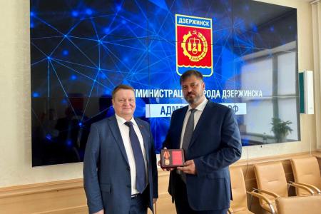 Нижегородская область. Владислав Егоров поздравил жителей Дзержинска с 95-летием города химиков