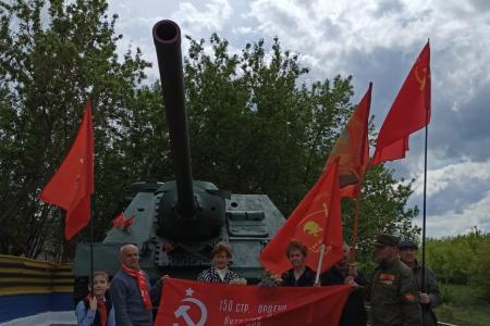 Тамбовские коммунисты приняли участие в праздничных мероприятиях, посвященных 80-летию Победы