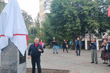 В Запорожской области открыли памятник И. В. Сталину