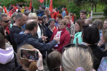 Саратовские коммунисты отметили День международной солидарности трудящихся